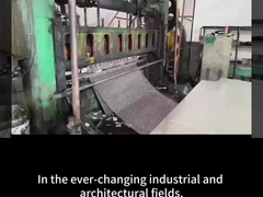 스테인리스 스틸 다이아몬드 메시 잎 스키드 저항성 ISO9001 인증