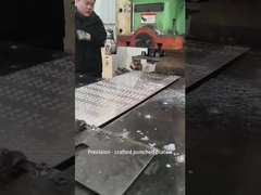 알루미늄 검은 색 반 미끄러기 격자 우수한 날씨 저항성