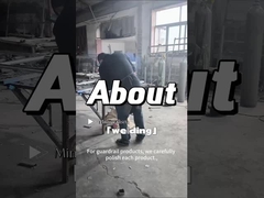 1.2m 포스트 높이의 용접 Mesh 울타리 철도 포스트와 50x50mm 크기