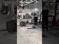 회전 엮기 유형 가비온 와이어 맷 220-300g/m2 진크 코팅