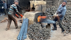 선반 스크랩으로 트럭 액슬 샤프트 제작 방법 | 금속 재활용으로 고강도 부품 생산