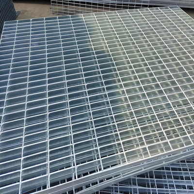 High Bearing Industrial Steel Grating Light Structure Galvanized Metal Grating