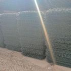 Reinforced 80x100mm Gabion Wire Mesh With Reverse Twisted Weaving Type