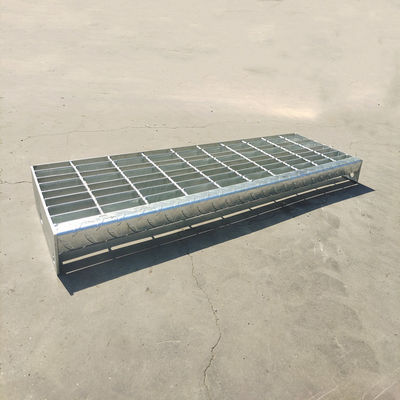 1.5mm-6mm Thickness Steel Stair Treads Grating 25mm Bearing Steel Hight 25*5mm Beraing Bar