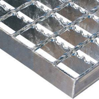 W325A/1 Anti Slip Welding Bearing Bar Serrated Metal Grating For Walkway Platform