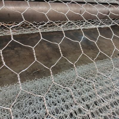 60x80mm 100x120mm Gabion Wire Mesh Pallet Packing PVC Coated