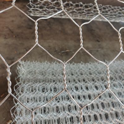 60x80mm 100x120mm Gabion Wire Mesh Pallet Packing PVC Coated
