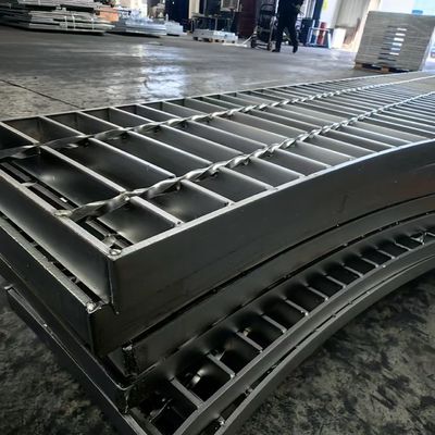 Hot Galvanized Safety Steel Grating For Industrial Floor Decking