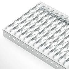 Perforated Metal Grip Strut Safety Grating Antiskid Perforated Metal Plate Grating